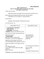 Giáo án Tiếng Việt 2 tuần 16 bài: Luyện từ và câu  Từ chỉ tính chất. Câu kiểu Ai thế nào? MRVT: Từ ngữ về vật nuôi