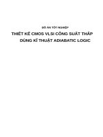 THIẾT kế CMOS VLSI CÔNG SUẤT THẤP DÙNG kĩ THUẬT ADIABATIC LOGIC