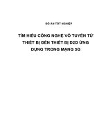 TÌM HIỂU CÔNG NGHỆ vô TUYẾN từ THIẾT bị đến THIẾT bị d2d ỨNG DỤNG TRONG MẠNG 5g (có code)