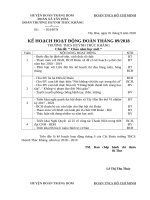 hoạt động đoàn hàng tháng 18   19