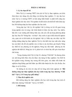 Bồi dưỡng năng lực thực nghiệm cho học sinh trong dạy học chương “Chất khí” Vật Lý 10 Trung học phổ thông”