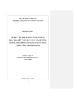Nghiên cứu ảnh hưởng của dung dịch hoạt hóa đến tính chất cơ lý của bê tông geopolymer không sử dụng xi măng dùng trong công trình dân dụng 