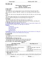 Tuần 28 giáo án lớp 3 soạn theo ĐHPTNLHS năm học 2018   2019 