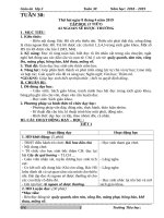 Tuần 30 giáo án lớp 2 soạn theo ĐHPTNLHS năm học 2018   2019 