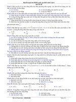 Đề luyện thi THPT Quốc gia năm 2019 môn Vật lí