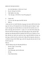 BỆNH án TIM MẠCH  nội 2 