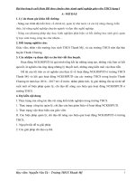 Bài thu hoạch cuối khóa BD theo chuẩn chức danh nghề nghiệp giáo viên THCS hạng i