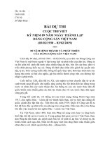 lịch sử 89 năm hình thành và phát triển của đảng cộng sản Việt Nam