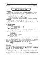 Giáo án tin học 8 học kì 2 