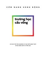 các bài tập tải nghiệm và thay đổi nhận thức về đa dạng giới và tính dục