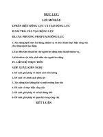 động lực và tạo động lực trong cơ quan,tổ chức