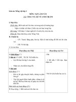 Giáo án Tiếng Việt 2 tuần 15 bài: Tập làm văn  Chia vui. Kể về anh chị em