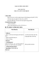 Giáo án Tiếng Việt 2 tuần 15 bài: Tập làm văn  Chia vui. Kể về anh chị em