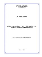 Nghiên cứu những nhân tố ảnh hưởng tới tinh thần khởi nghiệp của sinh viên trên địa bàn hà nội tt 