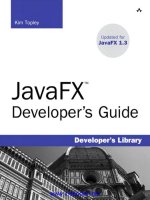 JavaFX developers guide 