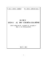 DỊCH VỤ DÂN SỐ - KẾ HOẠCH HÓA GIA ĐÌNH (Tài liệu dùng cho Chương trình bồi dưỡng nghiệp vụ dân số-kế hoạch hoá gia đình)