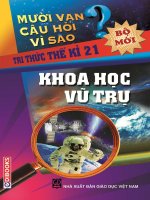 10 Vạn Câu Hỏi Vì Sao-Khoa Học Vũ Trụ - Nguyễn Văn Mậu