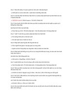 ĐỀ CƯƠNG ôn tập KIỂM TRA lần 1