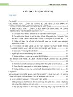 6 BÀI HỌC LÝ LUẬN CHÍNH TRỊ