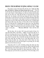 PHÂN TÍCH HÌNH TƯỢNG SÓNG VÀ EM TRONG BÀI THƠ SÓNG CỦA XUÂN QUỲNH