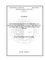 Quyền đơn phương chấm dứt hợp đồng lao động của người sử dụng lao động theo bộ luật lao động 2012 và thực tiễn thi hành tại tỉnh yên bái  