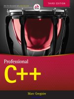 Professional c++, 3rd edition 