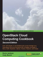 OpenStack cloud computing cookbook, 2nd edition 