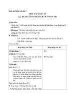 Giáo án Tiếng Việt 2 tuần 14 bài: Tập làm văn  Quan sát tranh, trả lời câu hỏi. Viết nhắn tin
