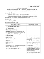 Giáo án Tiếng Việt 2 tuần 14 bài: Luyện từ và câu  Mở rộng vốn từ: Từ ngữ về tình cảm gia đình. Câu kiểu Ai làm gì?. Dấu chấm, dấu chấm hỏi