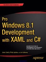 Pro windows 8 1 development with XAML and c 
