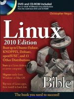 Linux bible 2010 edition 
