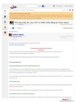 Phương pháp học các môn Tự Nhiên Siêu Đẳng  Victor Vance