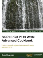 SharePoint 2013 WCM advanced cookbook 