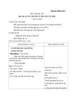 Giáo án Tiếng Việt 2 tuần 14 bài: Tập làm văn  Quan sát tranh, trả lời câu hỏi. Viết nhắn tin