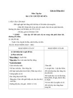 Giáo án Tiếng Việt 2 tuần 14 bài: Tập đọc  Câu chuyện bó đũa