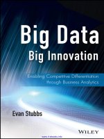 Big data, big innovation 