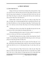 skkn một số biện pháp nâng cao hiệu quả dạy học luyện từ và câu ở lớp 4 