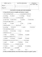 đề thi hsg tiếng anh 7