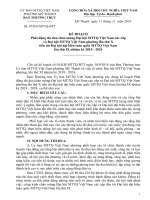 Ke hoach phat dong thi dua chao mung dai hoi