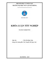 Ứng dụng thương mại điện tử vào quảng bá thương hiệu cho Công ty cổ phần thương mại và nội thất HT (Khóa luận tốt nghiệp)