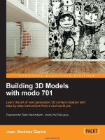 Building 3d models with modo 701 