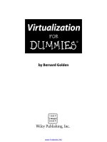 Virtualization for dummies 