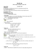 Giáo án lớp 5 theo tuần năm học 2018 2019 tuần 16 