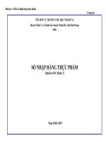 mẫu sổ kiểm thực ba bươc y tế trường học