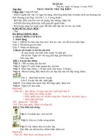 Giáo án lớp 5 theo tuần năm học 2018 2019 mới nhất tuần 16 (2) 