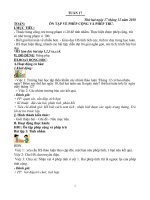 Giáo án lớp 2 theo tuần năm học 2018 2019 mới nhất tuần 17 