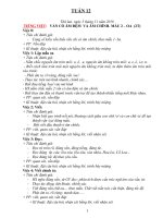 Giáo án lớp 1 theo tuần năm học 2018 2019 mới nhất tuần 12 