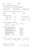 bo de on tap hki 2 mon toan lop 2