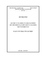 Giá trị và tác động của bộ luật hồng đức đến pháp luật hôn nhân và gia đình việt nam hiện nay  