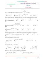 10 đề thi thử THPT quốc gia môn toán năm 2019 có đáp án và lời giải – tập 3 